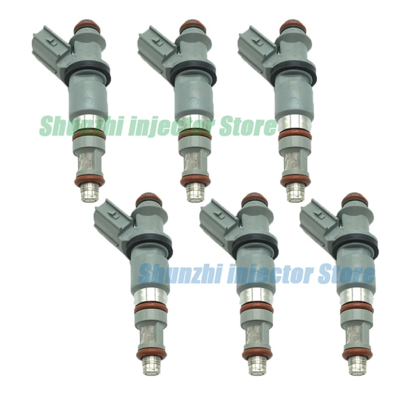 6 шт. Форсунка топливной форсунки для Toyota 23260-75040 2326075040 23260 75040