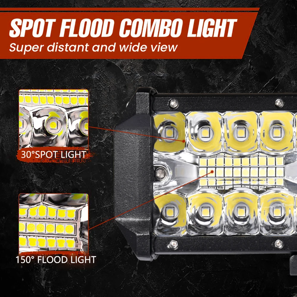 Aeobey LED driving light 60w 72w 120w 240w led work light bar offroad Spot Flood Beam for 4x4 offroad ATV UTV Car Tractor Truck Aeobey LED driving light 60w 72w 120w 240w led work light bar offroad Spot Flood Beam for 4x4 offroad ATV UTV Car Tractor Truck