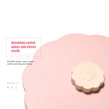 

Household Nuts Fruits Plates 5 Grid Petal Shaped Rotary Snack Candy Tray for Living Room XH8Z