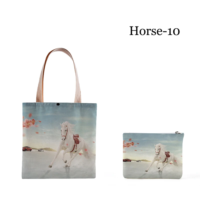 Новинка 2020 модная женская Холщовая Сумка и кошельки сумка через плечо с принтом