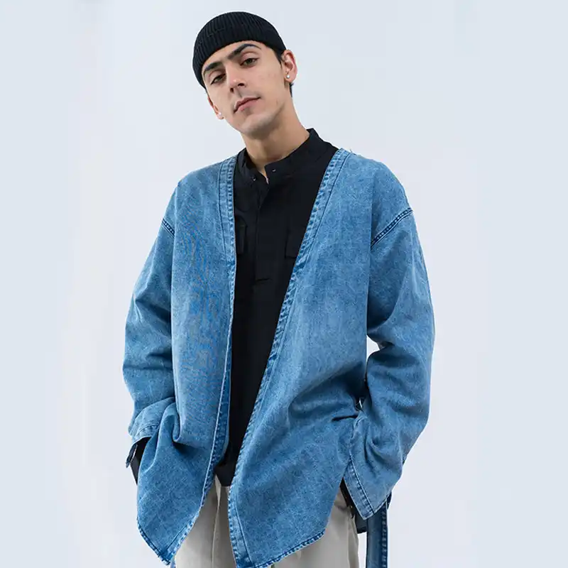 kimono jean jacket