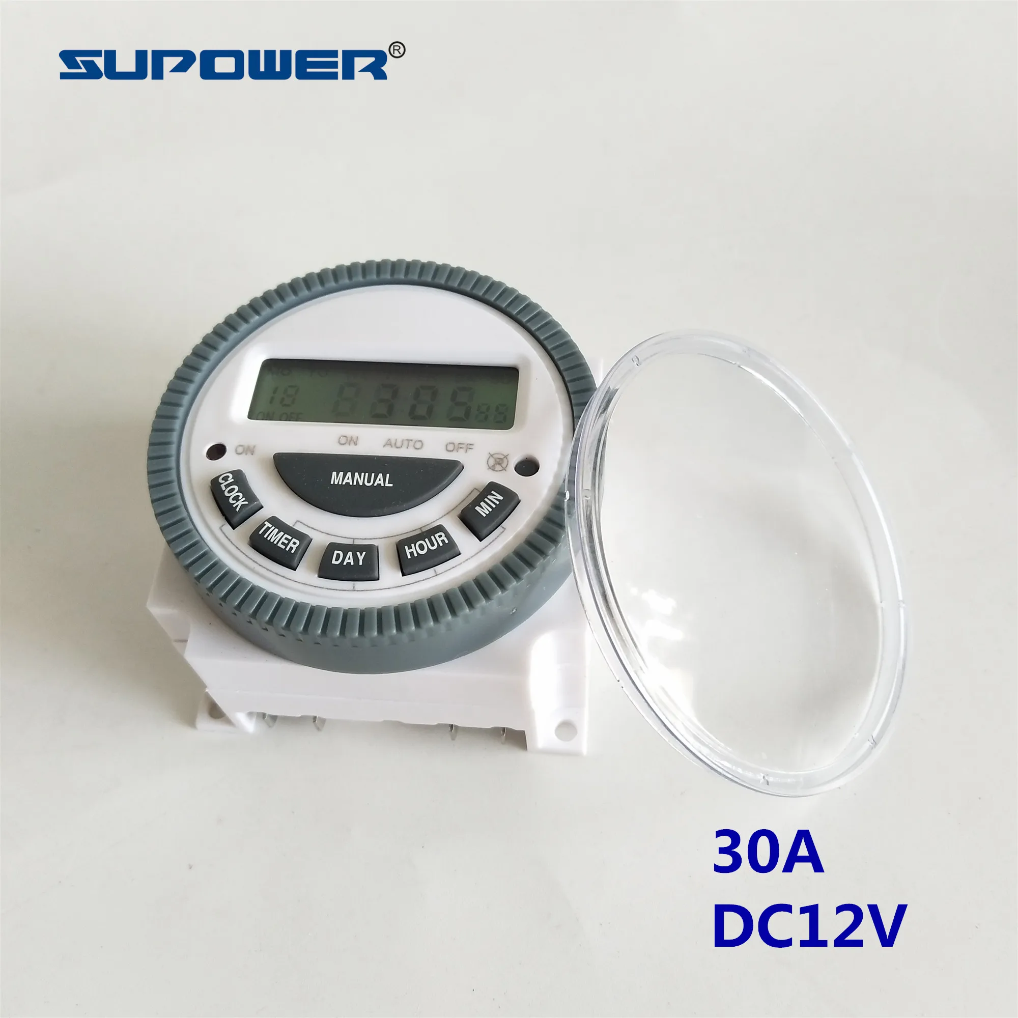 TM619H-2 220V 230V или DC 12V 30A ежедневно Еженедельно Программируемый цифровой модуль