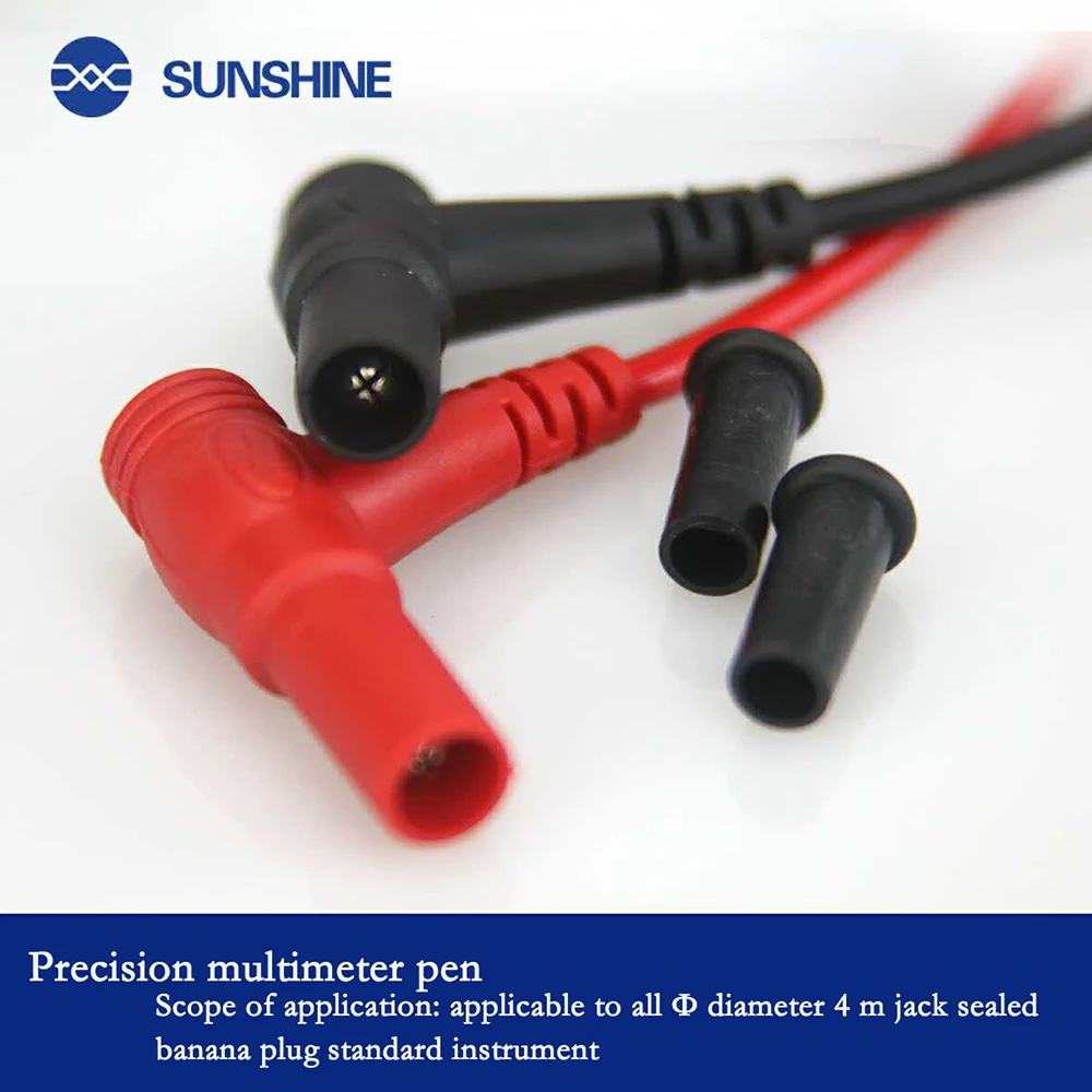 SUNSHINE SS-024 прецизионный мультиметр ручка, класс безопасности 1000V 20A высокоточная супер-заостренная ручка, супер-заостренный мультиметр