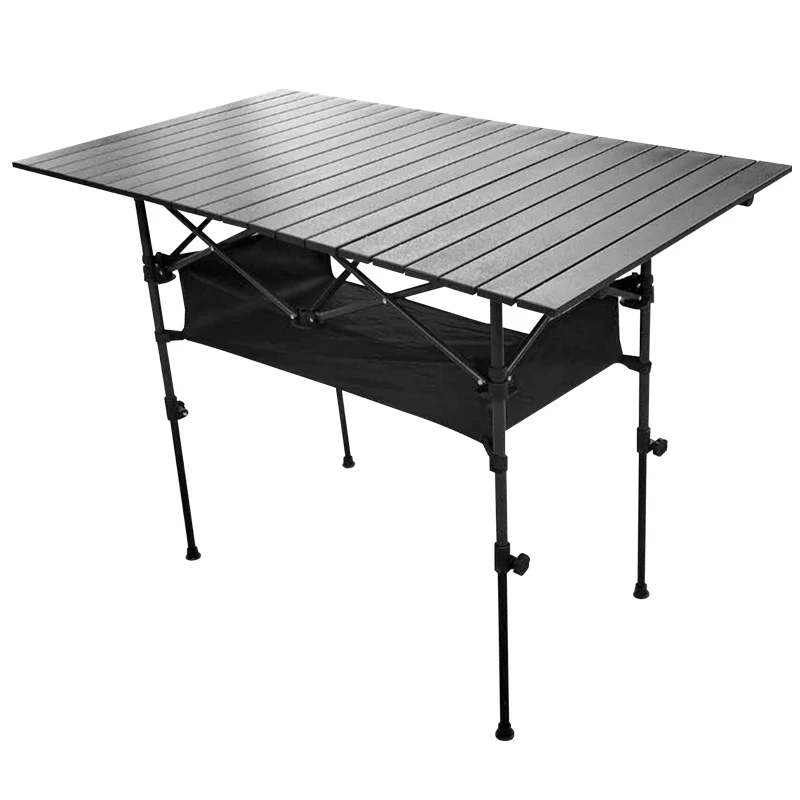 Camping Table Outdoor Folding Aluminum Barbecue Picnic Supplies Portable Stalls Multipurpose Mesa Plegable |