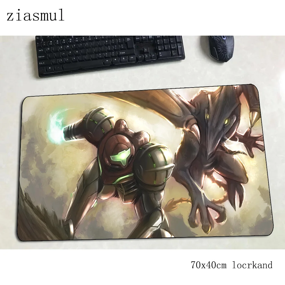 Metroid коврик для мыши милый компьютерный коврик 70x40 см игровой коврик для мыши большая высококлассная клавиатура со встроенной мышью игры ПК геймер стол