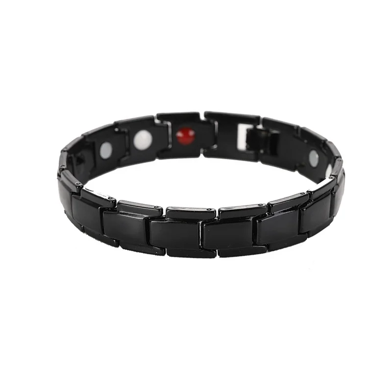 Модные магнитные браслеты из нержавеющей стали, энергетический 3 в 1 браслет для женщин и мужчин, мужской Энергетический Браслет - Окраска металла: style 4