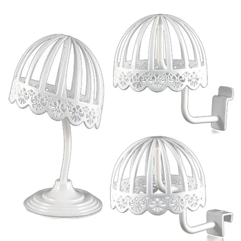 

3Pcs/Lot Hat Fake Development Display Stand 3In1 Standing Adult Hook Insert Type Wig Hat Organizer Head Circumference