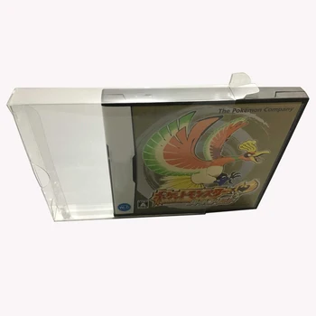 

Transparent Game Card Case display Box Protector For N-D-S PET Storage Box JP/US Version