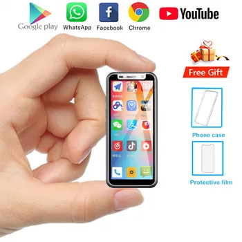 

Mini Smartphone Backup Pocke 4G Fingerprint ID Ultrathin 3.4'' MTK6739 Android 8.1 Smallest Student Mobile Phone Melrose 2019