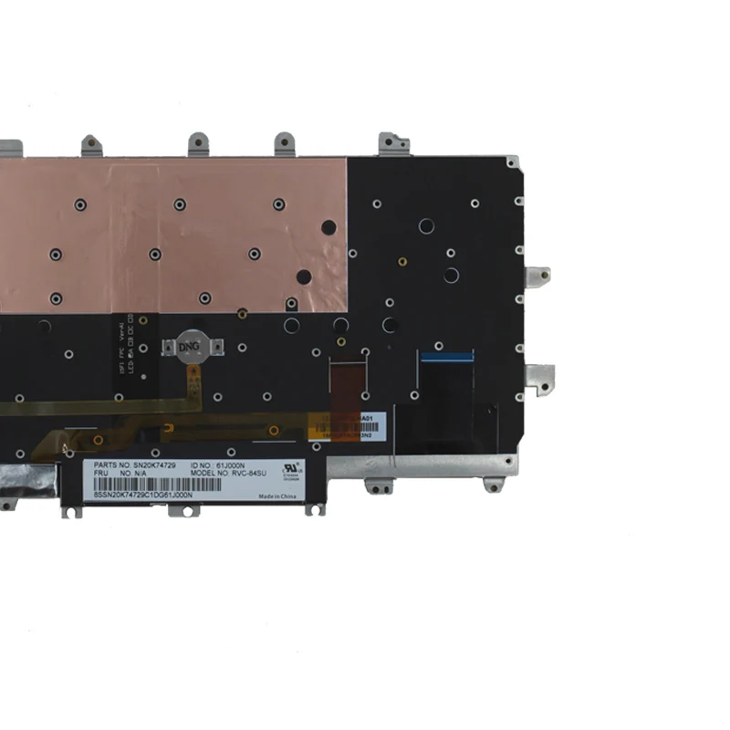 Новая клавиатура RU для Lenovo Thinkpad Carbon X1 Gen 4 4th 2016 Клавиатура ноутбука с подсветкой