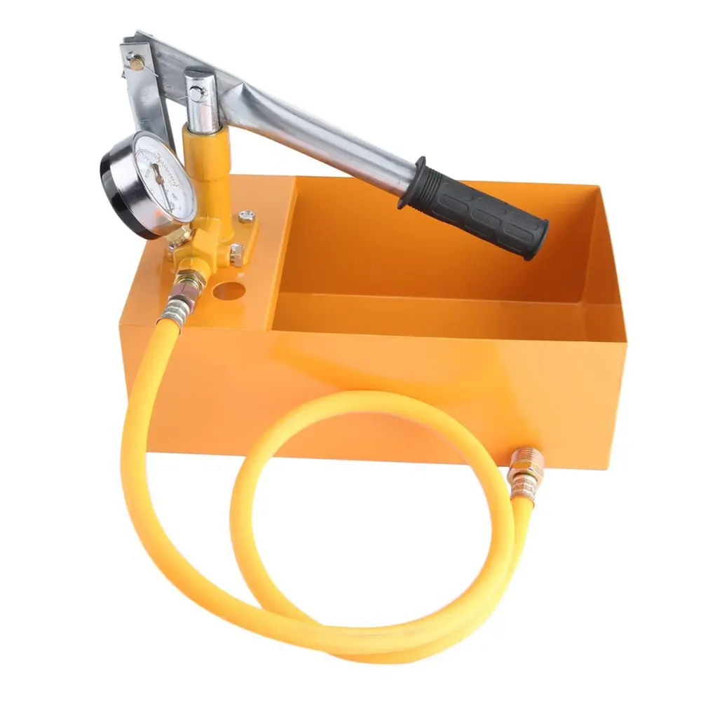 25KG Hand Power Test Pump Universal Water Pipe Leakage Tester Manual Water Pump Durable Hydraulic Pressure Test Pump