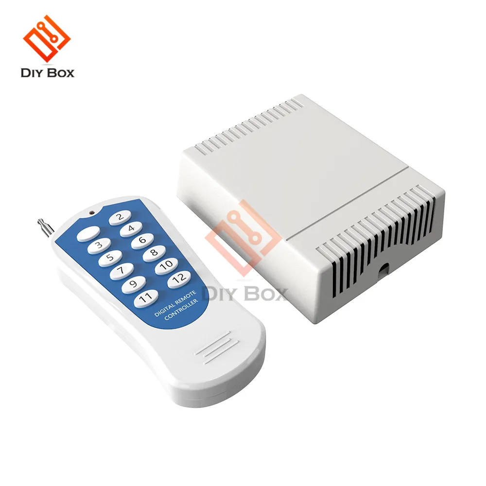 12CH Latch Momentary RF Remote Control part of Wireless Access Control 