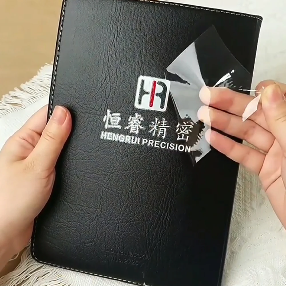 100PCS UV DTF AB 필름 전송 스티커 UV DTF 프린터 플라스틱 실리콘 금속 아크릴 유리 가죽에 필름에 직접 인쇄