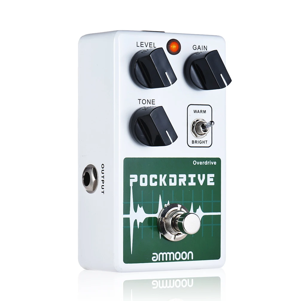 

Hot New Good Quality POCKDRIVE Classic Overdrive Guitar Effect Pedal With Warm & Bright Tone True Bypass
