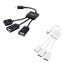 3 в 1 Micro USB концентратор мужчин и женщин и двойной USB 2,0 хост OTG Кабель-адаптер Hi 888 3 в 1 Micro USB концентратор мужчин и женщин и двойной USB 2,0 хост OTG Кабель-адаптер Hi 888