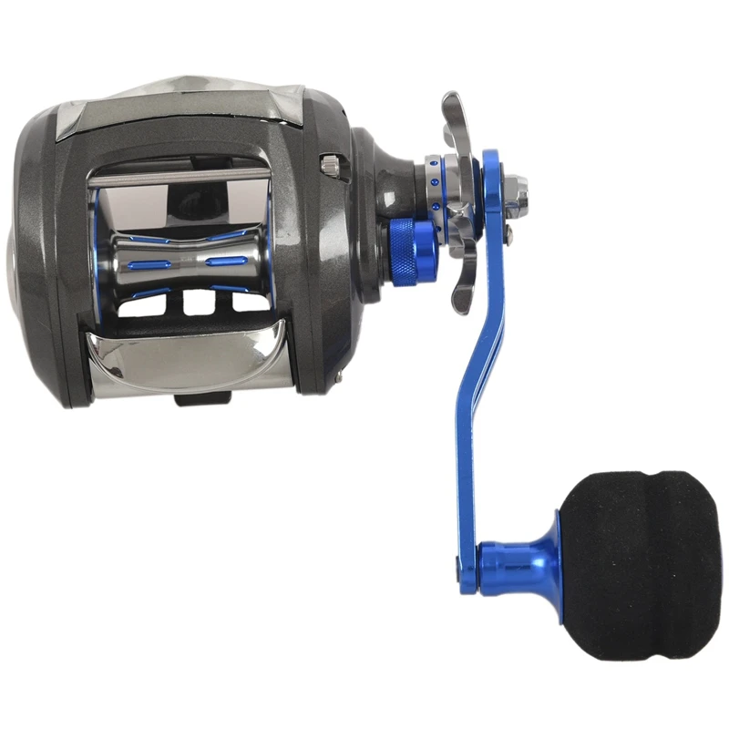 

Slow Shake Bait Casting Reel 12+1Bb Jig Wheel Max Drag 11Kg Boat Wheel Gear Ratio 7.0:1 Lure Fishing Reel-Left