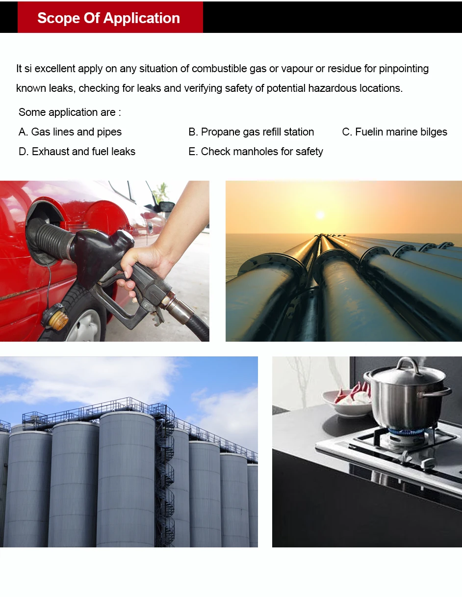 AS8800L Gas Analyzer Combustible gas detector (7)