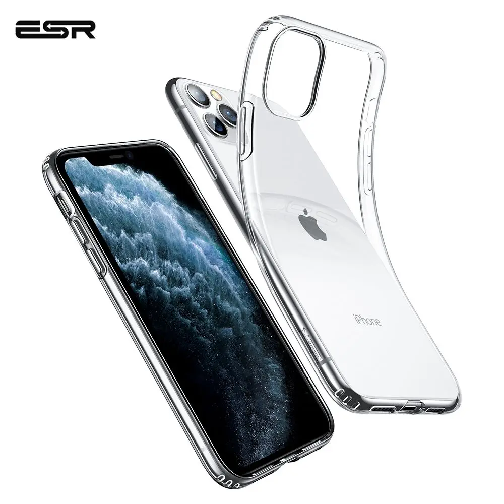 ESR чехол для iPhone 11 Pro Max Чехол Мягкий ТПУ бампер чехол для iPhone 11 11 Pro Роскошный прозрачный чехол для iPhone X XS XR XS Max