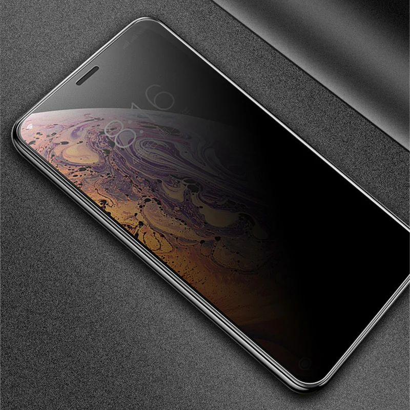 Полное покрытие матовое надежное закаленное стекло для iPhone 11 Pro XS Max XR 8 7 6s Plus защитная пленка «замороженное стекло»