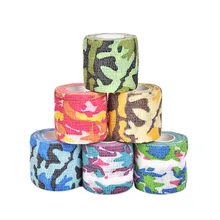 4,5 м уличная камуфляжная печатная медицинская самоклеящаяся эластичная повязка Спортивная оберточная лента для суставов пальцев коленный набор первой помощи