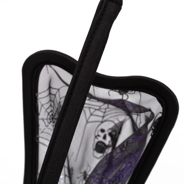 Sexy Mens Pouch C-string Thong Panty Briefs Purple w/ Spider Web Skull Pattern  Sexy Lingerie Men Thong Bikini Underpants gay