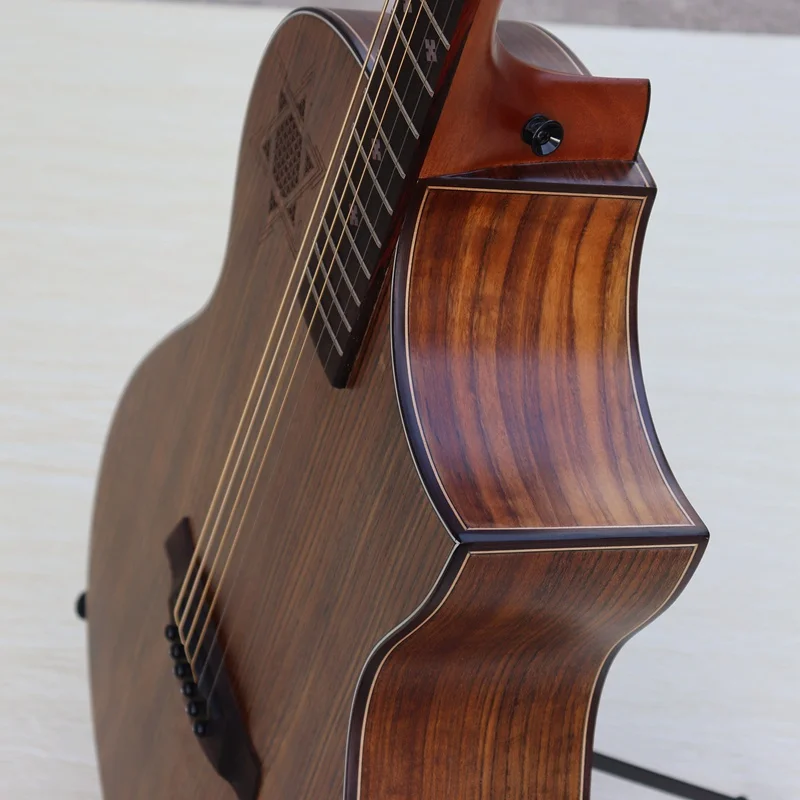 Полная hickory деревянная акустическая гитара с EQ, оптом/по индивидуальному заказу Гитары ra/китайский хорошего качества Гитары