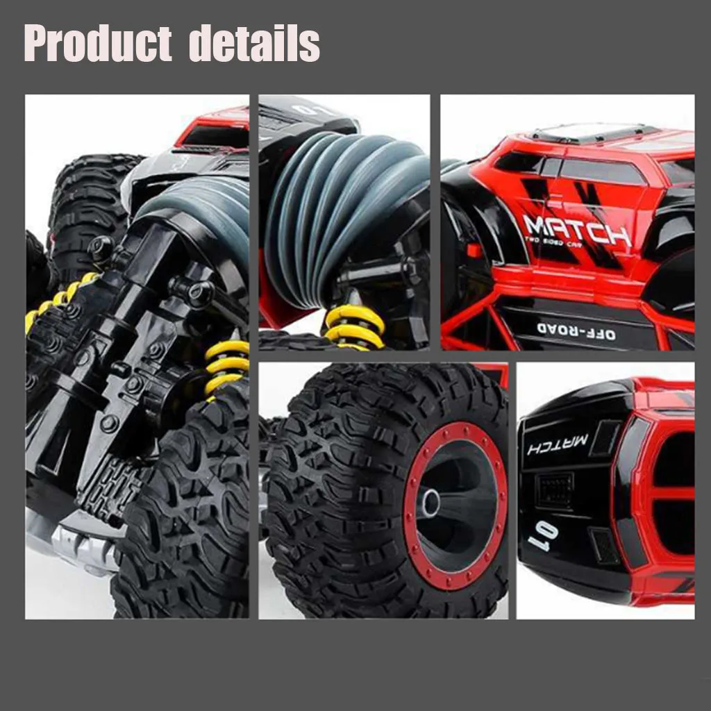 Радиоуправляемая машина 2,4 Ghz 1/16 4WD Двусторонняя машинка на дистанционном управлении радиоуправляемая трюковая машинка игрушка Подарки Радиоуправляемая машинка игрушки на дистанционном управлении грузовик GK1119