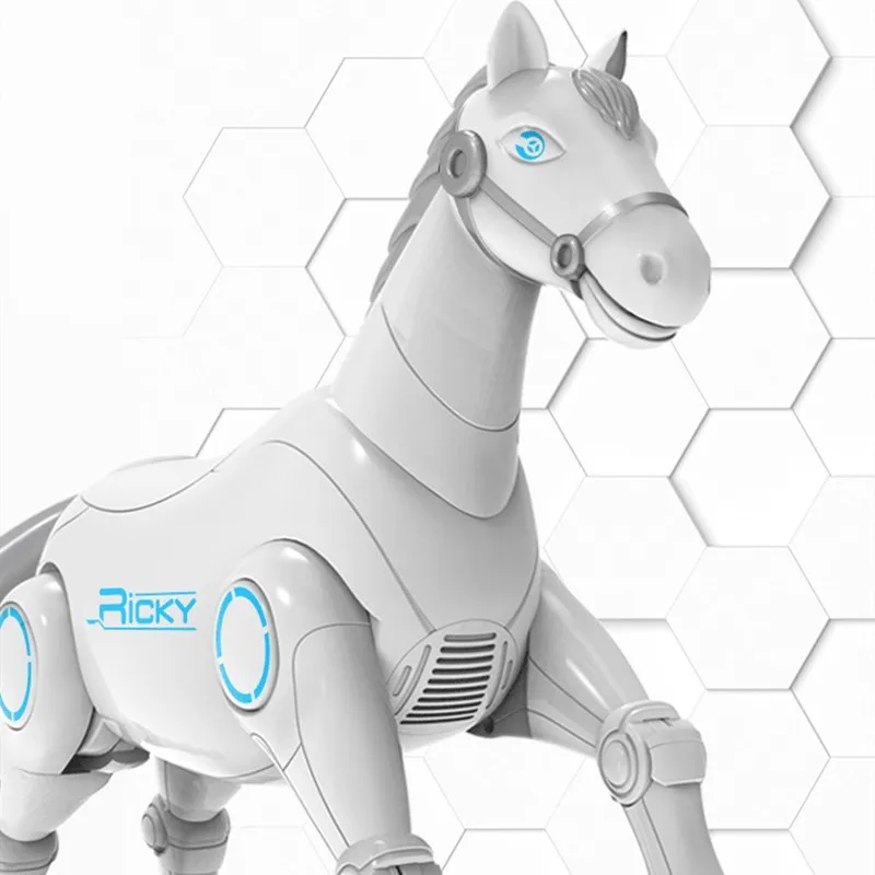 intelligent Mechanical Horse RC Animal Horse Simulative Singing Dance Voice Control RC Robot Horse Prank Joke Kids Pet Toy Gifts 4