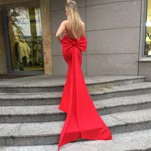 Justchicc красное пикантное платье для женщин с открытыми плечами облегающее вечерние клубная одежда бандажные осенние платья с открытой спиной длинное платье Vestidos галстук-бабочка