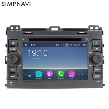 

Android Car DVD Player GPS Navi For Toyota Land Cruiser Prado 120 2004-2009 Built in Carplay AndroidAuto DSP 15Bands EQ 4+64GB