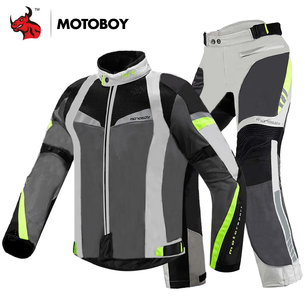 Мотоциклетная куртка MOTOBOY мужские костюмы для езды на мотоцикле светоотражающий