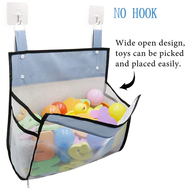 Bathroom Caddy Bag Shower Organizer Hanging Mesh Bag Kids Toy