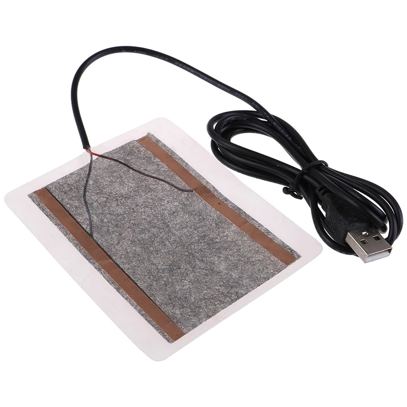 10*4CM Portable USB Warmer Heating Heater Plate Winter Warm For Mouse