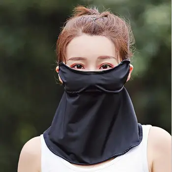 

Bandana Face Mask UV Protective Dustproof Neck Gaiter Half Face Mask Head Windproof Sport Scarf for Women Outdoor
