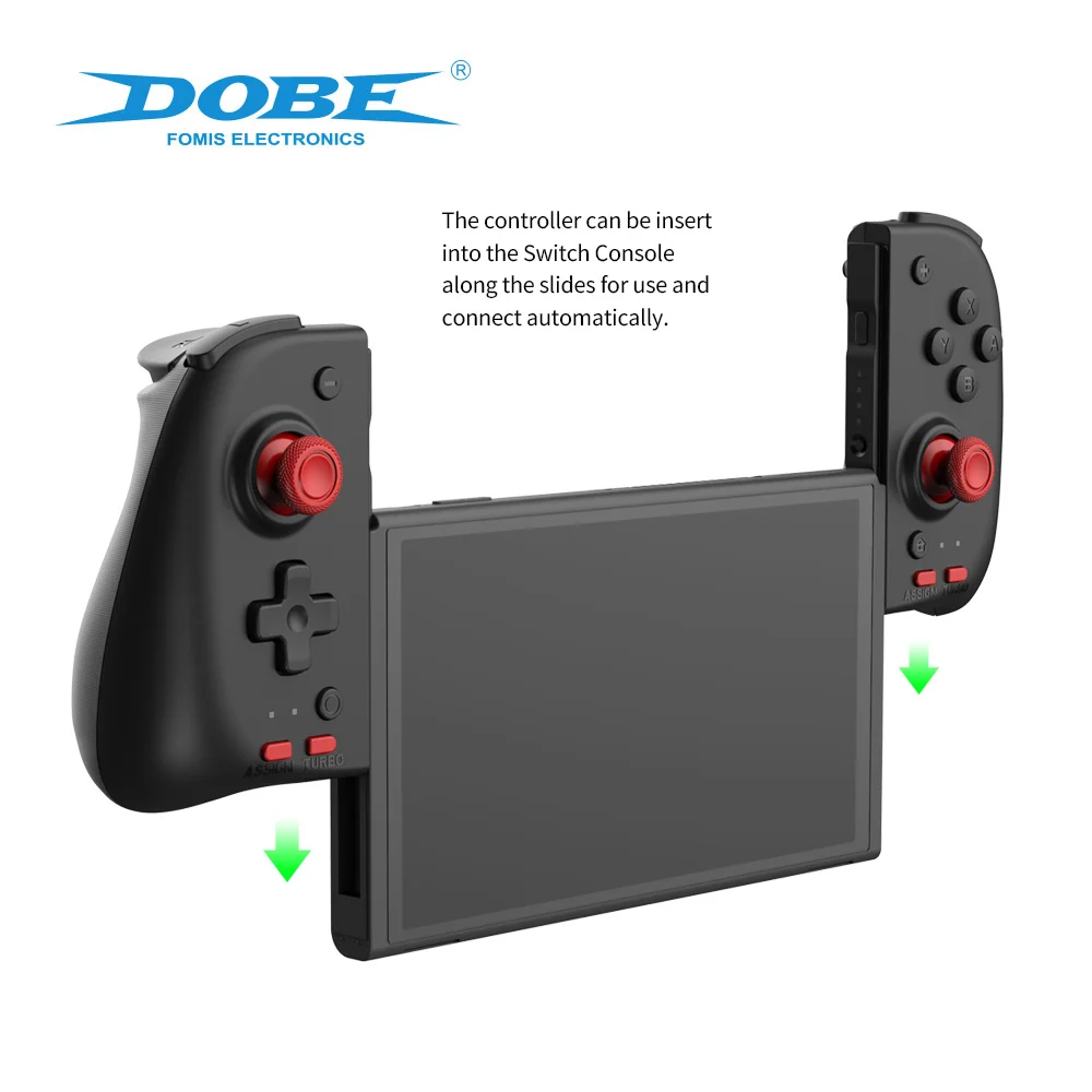 

NEW DOBE TNS-1120 For Nintendo Switch OLED Gamepad Controller Handheld Grip Left&Right Split Handle console for NS OLED Joypad