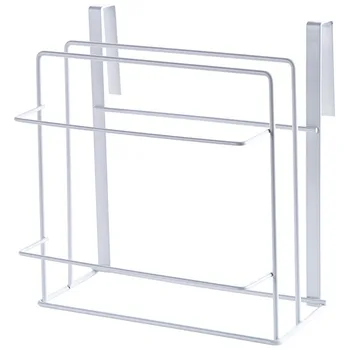 

Double Layer Iron Kitchen Cabinets Shelf Chopping Board Storage Rack Shelves Kitchen Holder Rack Free Drilling