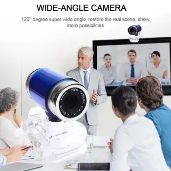 

Webcam 480P Manual Focus Built-in Microphone High-end Video Call Camera Computer Peripherals Web Camera Clip-on For PC Laptop
