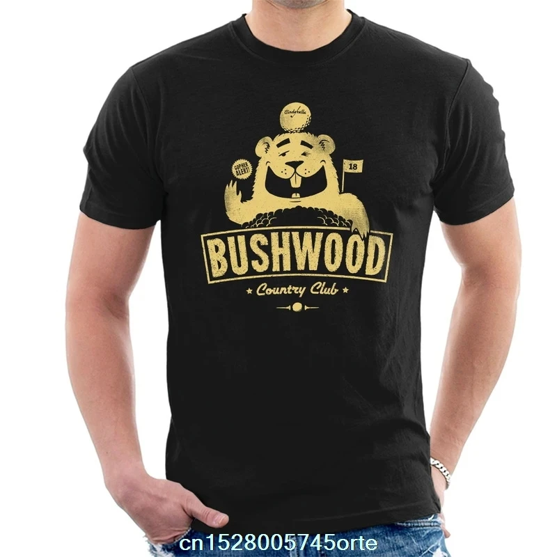 Мужская футболка с принтом funny 2020 camiseta Bushwood из 100% хлопка женская | одежда