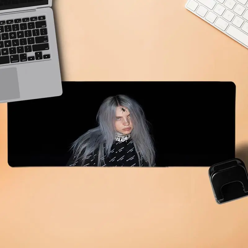 BBTHBDNBY высокое качество Billie Eilish ноутбук игровые мыши коврик для мыши большой коврик для мыши клавиатуры коврик