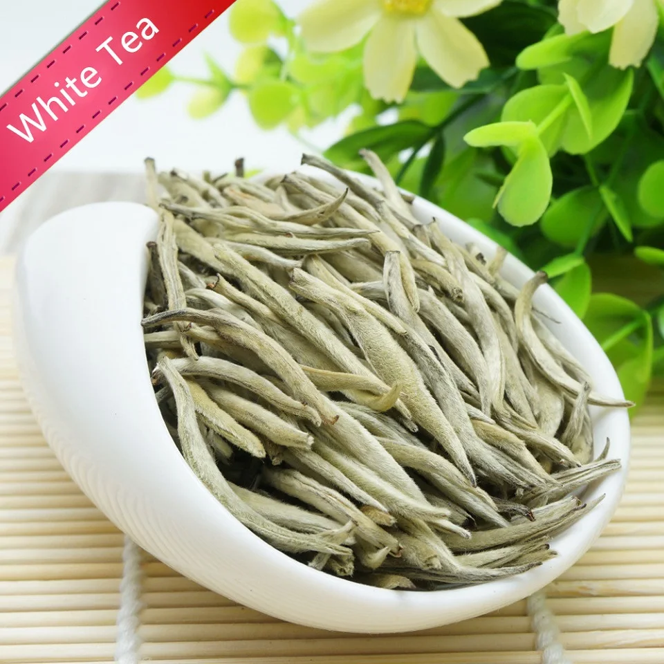 

High Quality Organic Bai Hao Yin Zhen White Tea Bai Hao Silver Needle White Tea Food Chinese Silver Needle Tea Green Food