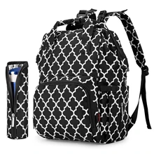 

Baby diaper backpack urine, multifunctional mummy bag, insulated pocket, wet and dry bag, baby care diaper changing mat