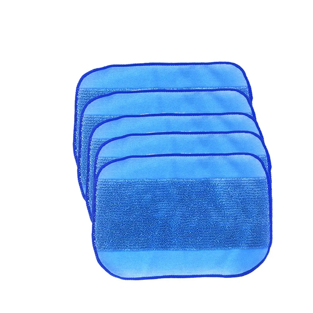 

5PCS/SET Mopping Cloths Microfiber Mopping Cloths Washable & Reusable Mop Pads Suitable For iRobot 380t 320 4200 5200C