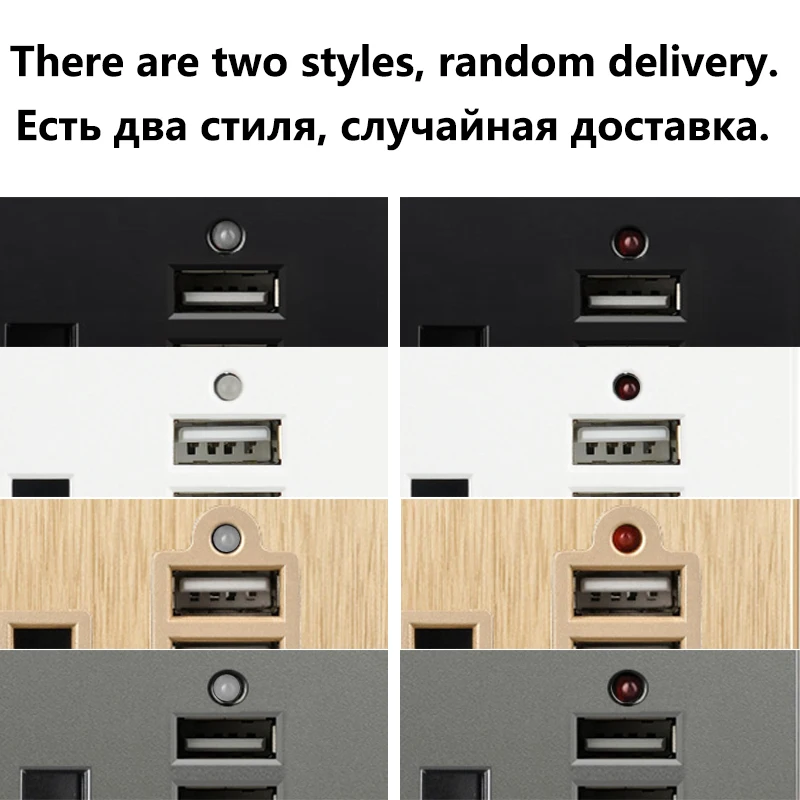 furos soquete universal com dupla usb tomada de parede pinos quadro plastico branco unico soquete duplo ue fr tomada usb 02