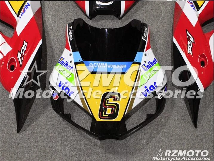 Мотоциклетный обтекатель abs комплект для Honda CBR1000RR 2006 2007 корпусные детали формы белый красный черный зеленый Магазин № 0067
