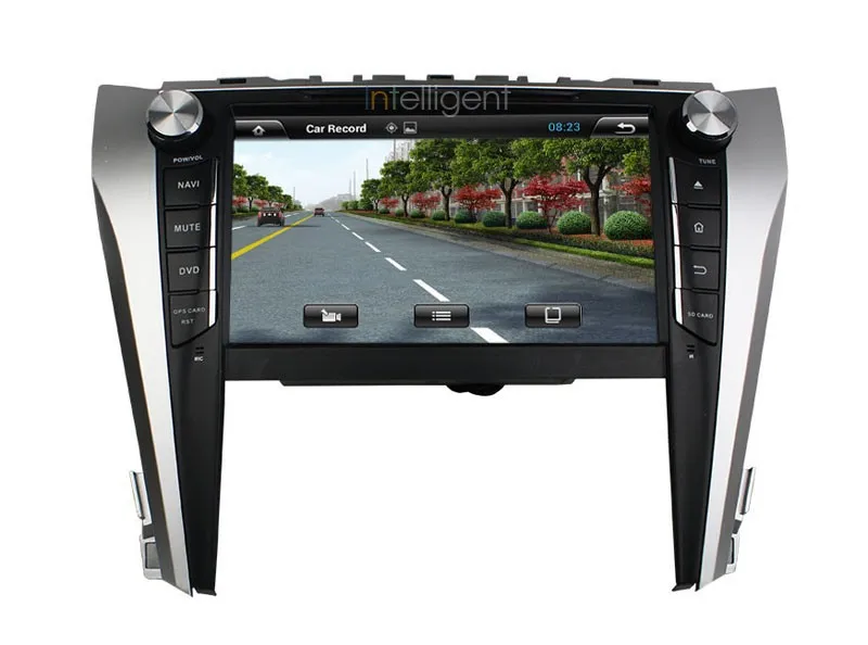 Четырехъядерный 1024*600 HD экран Android 9,0 автомобильный DVD gps радио навигация для Toyota Camry, Aurion, Daihatsu Altis