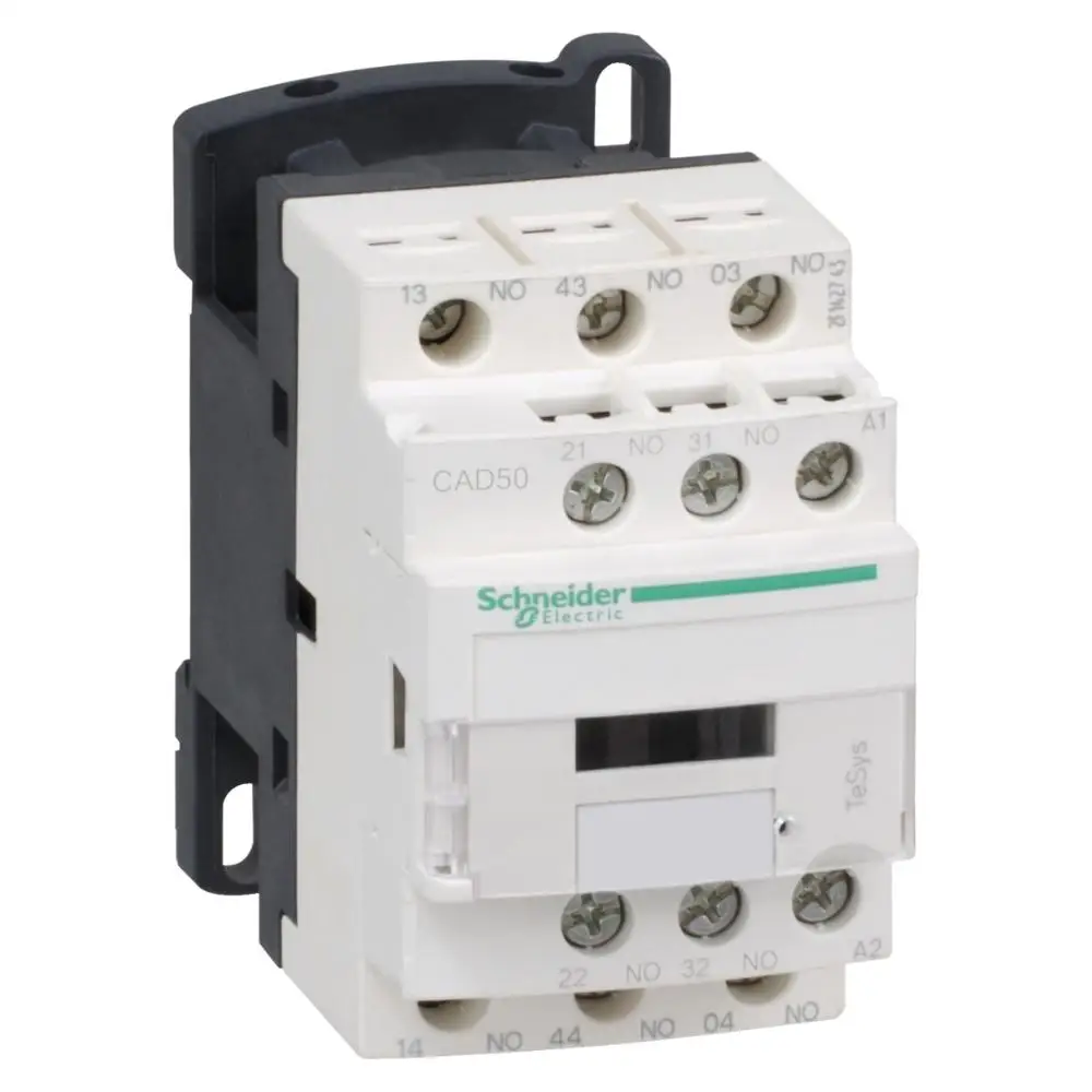 

AC Control Relay Contact Relay CAD50M7C AC220V 50/60Hz 5NO Shock and vibration resistance rail/ bottom floor mounting