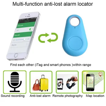 

Bluetooth Mini GPS Locator Keychain Tracker Track Gps Locator Anti Lost Keychain Key Child Pet Motorcycle Smart Tag