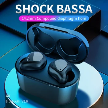 

FLUXMOB TWS Earbuds Google Assistant Wireless Bluetooth 5.0 Earphone With charging BOX Sport Headset For all smart Phone