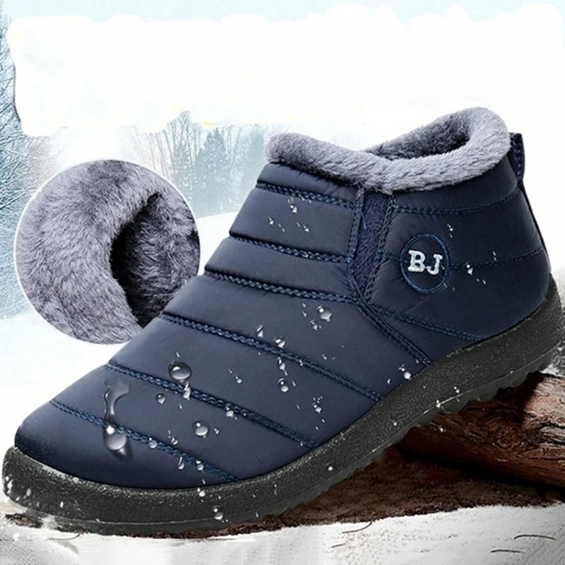 Women Snow Boots Plush New Warm Ankle Boots for Women Winter Boots Waterproof Women Boots Female Winter Shoes Women Booties