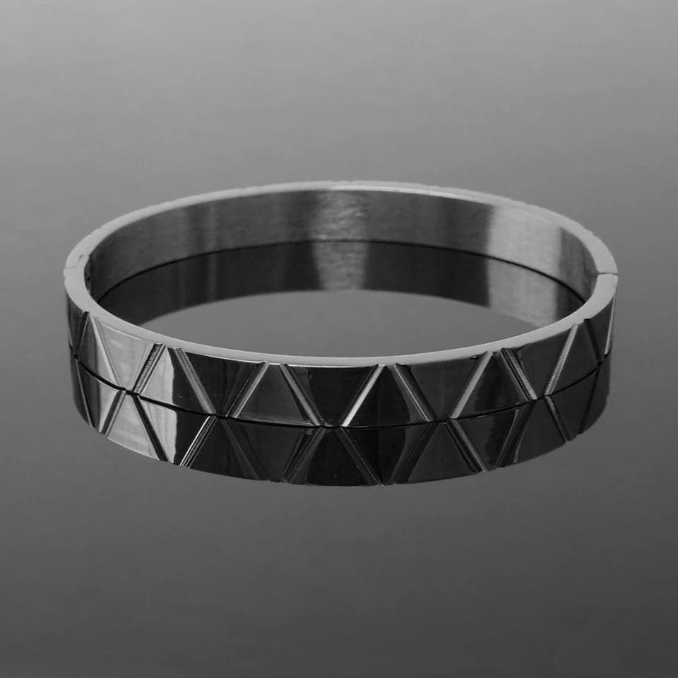 Stainless Steel Cuff Bracelets Bangles For Women And Men Gold Color Simple Punk Bracelet Fashion Jewelry stainless steel bracelet